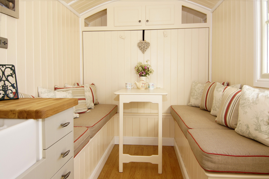 The Wall Bed Hut | Riverside Shepherd Huts